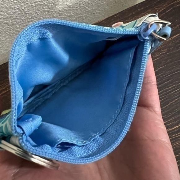 Vera Bradley ID pouch with key ring - Picture 3 of 4